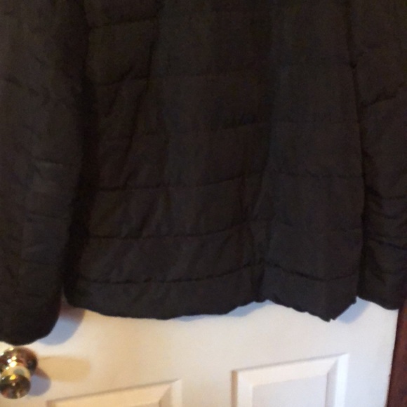 Weatherproof Black Puffer Full Zip Dual Zip Pocket Fleece Cuff Jacket Mens XL - Picture 11 of 12